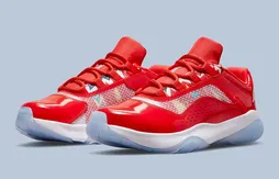 Une Air Jordan 11 CMFT Low en rouge vif