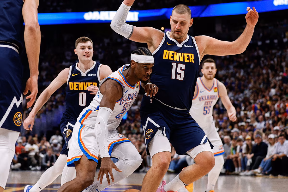 Shai Gilgeous-Alexander et Nikola Jokic