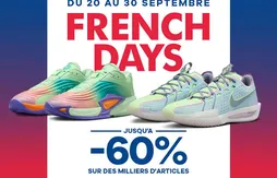French Days | Jusqu’à -60% chez Basket4Ballers