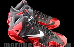 Nike : les premières images de la LeBron XI version “Heat”