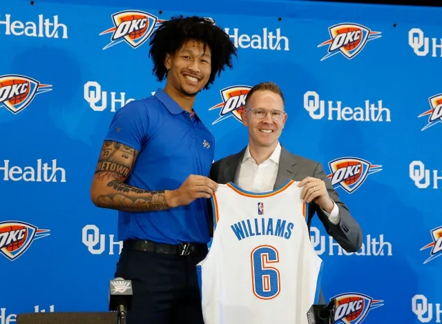 Jaylin Williams avec le Thunder