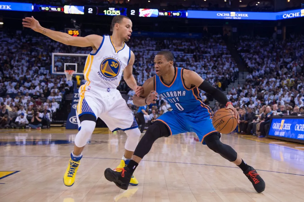 USP NBA: OKLAHOMA CITY THUNDER AT GOLDEN STATE WAR S BKN USA CA