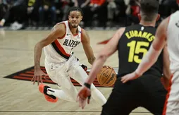 Rayan Rupert (20 points), leader des Blazers face au Jazz