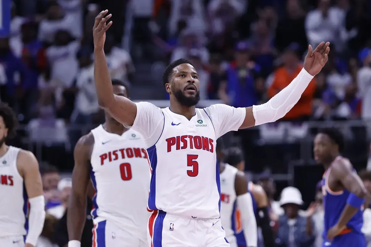 Malik Beasley avec les Pistons