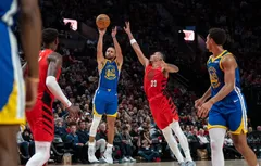 Les Warriors en démonstration à Portland
