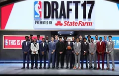 Les joueurs de la “Green Room” présentés sur scène lors de la Draft 2018