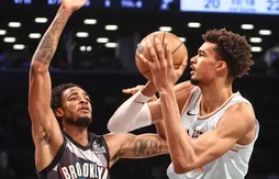 Victor Wembanyama et les Spurs s’imposent à Brooklyn sans briller