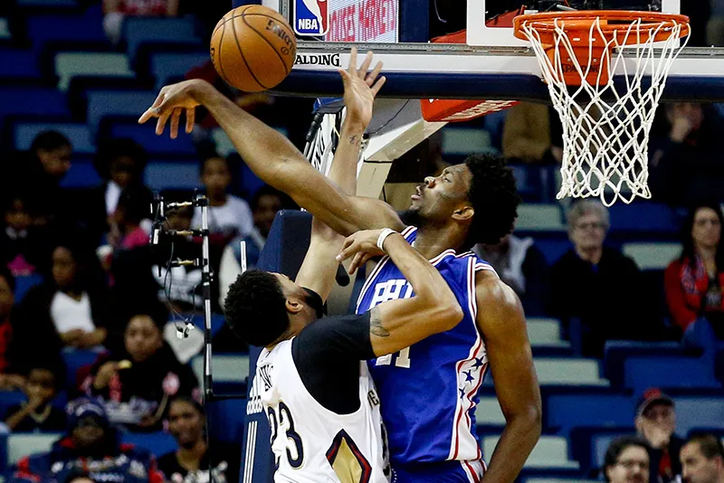 NBA: Philadelphia 76ers at New Orleans Pelicans