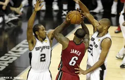 LeBron James ne voit pas de rivalité avec les Spurs