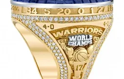 La bague de champion a autant de diamants que de victoires des Warriors