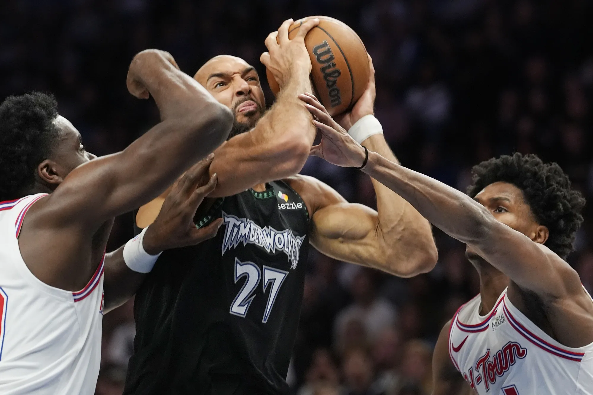 Rudy Gobert et les Wolves
