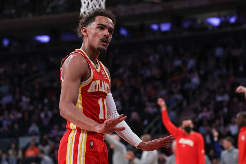 Trae Young avec les Hawks