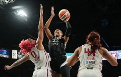 En championnes, les Aces stoppent la belle série des Mystics