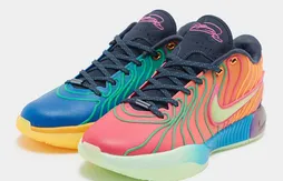 Un feu d’artifice de couleurs pour la LeBron 21 “Optimism”