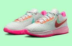 Les images officielles de la LeBron 20 “Barely Green”