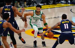 Fin de série pour les Nuggets, qui s’écroulent face aux Celtics