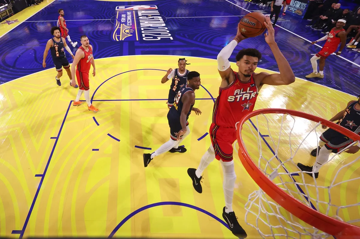 Victor Wembanyama lors du All-Star Game 2025