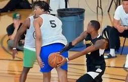 Petite embrouille en ligue d’été entre Paolo Banchero et Dejounte Murray