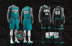 Les Grizzlies dévoilent leurs maillots rétro