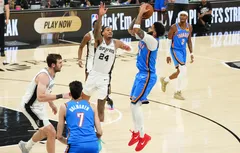 Une attaque du Thunder sans idée face à la défense étouffante des Spurs