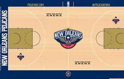Le nouveau parquet des Pelicans