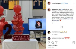 Le numéro de Gianna Bryant officiellement retiré par son collège