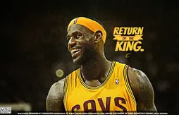 Le Roi LeBron et les chevaliers de la balle ronde