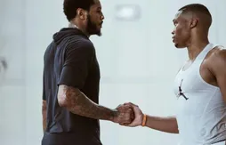 Russell Westbrook s’entraîne à son tour avec Carmelo Anthony à New York