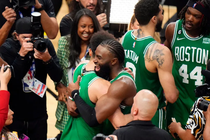 Derrick White et les Celtics