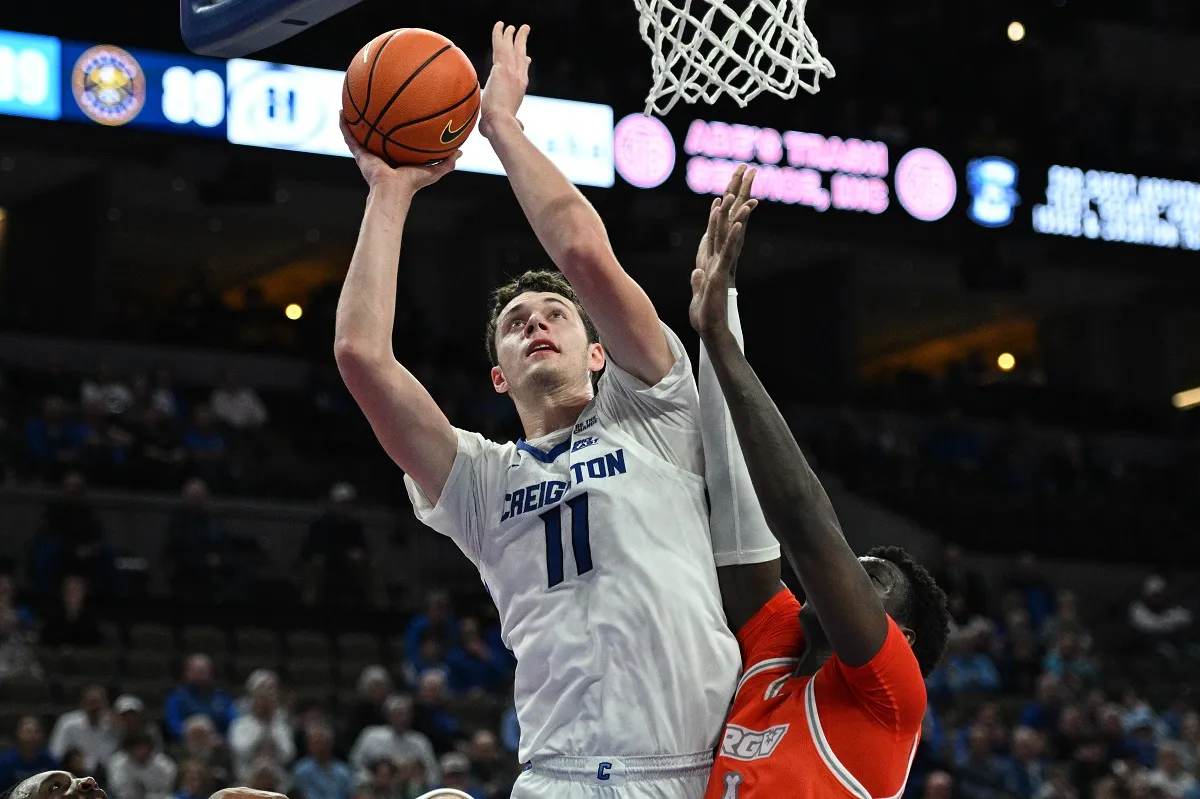 Ryan Kalkbrenner, pivot de Creighton en NCAA