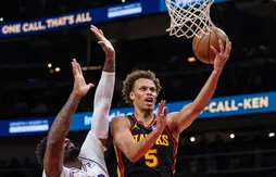 Dyson Daniels s’est régalé dans la raquette des Sixers