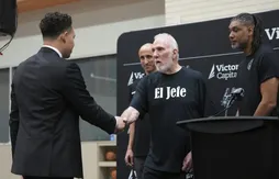 Les Spurs galvanisés par la visite de Gregg Popovich