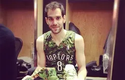 Le maillot camouflage des Toronto Raptors