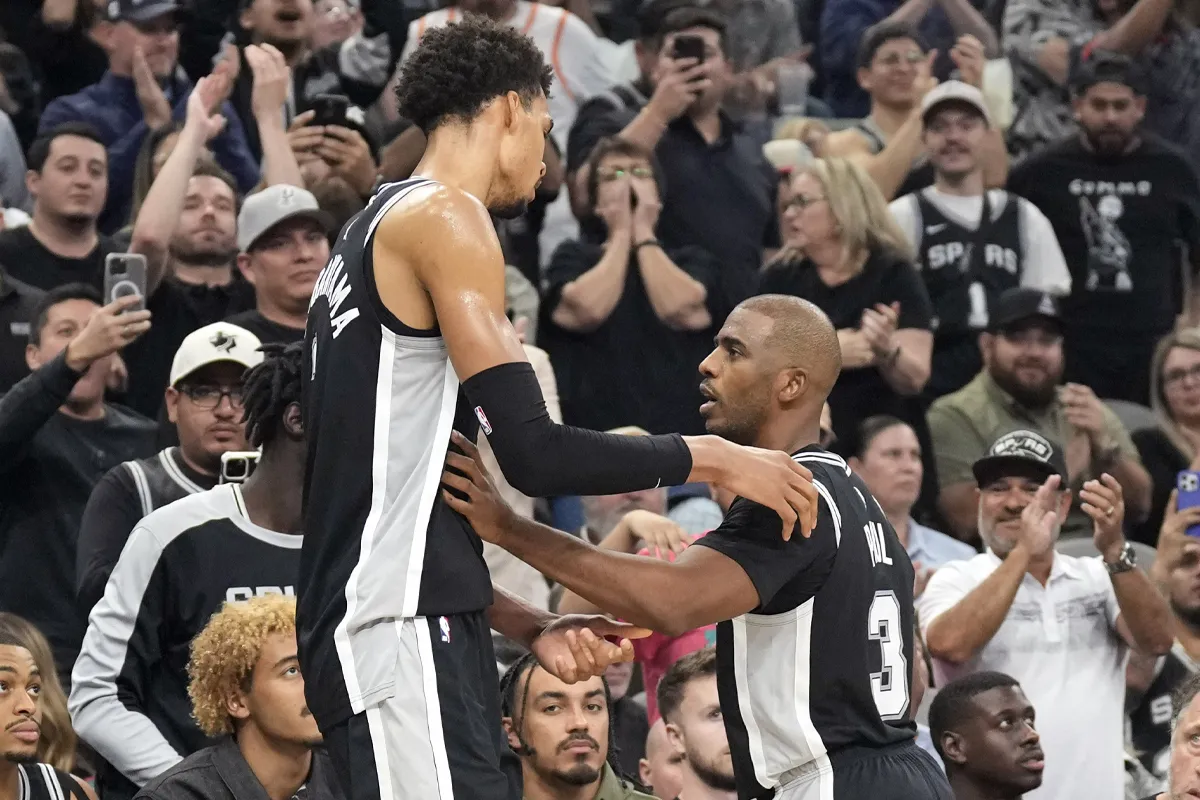 Victor Wembanyama avec les Spurs