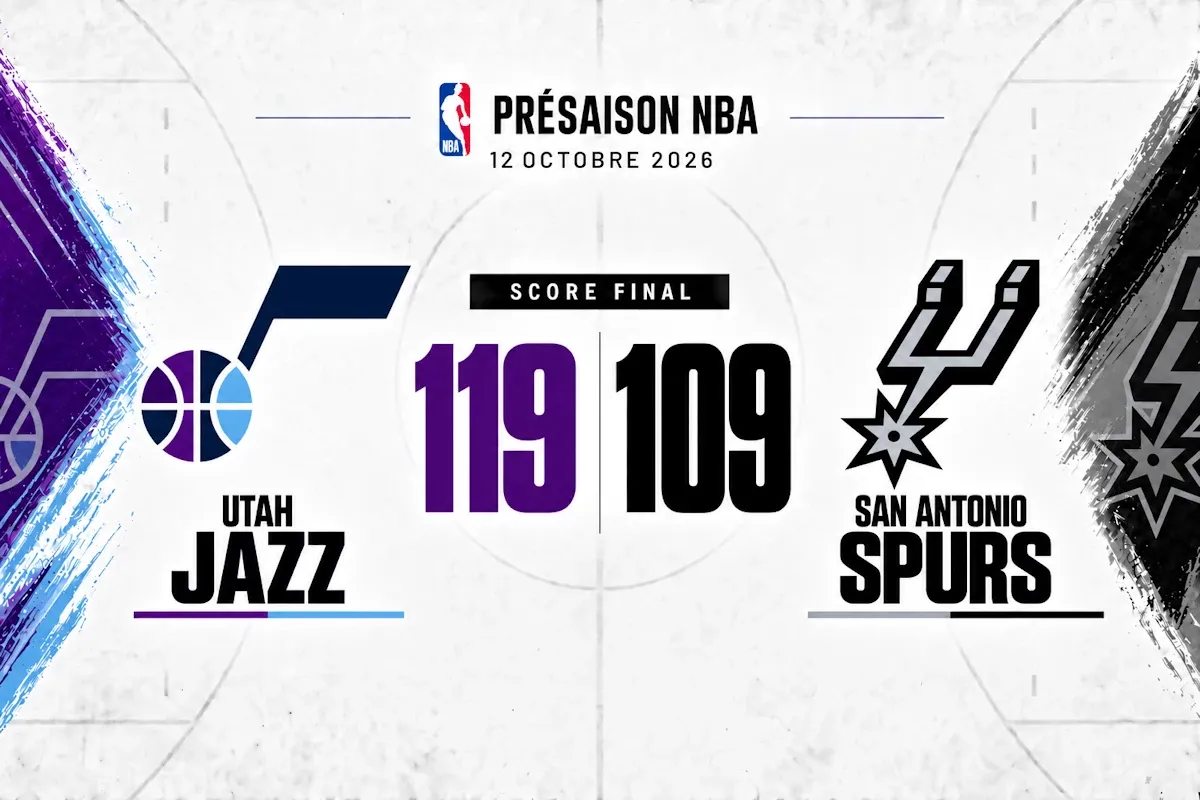Sans ses stars, les Spurs tombent à Utah