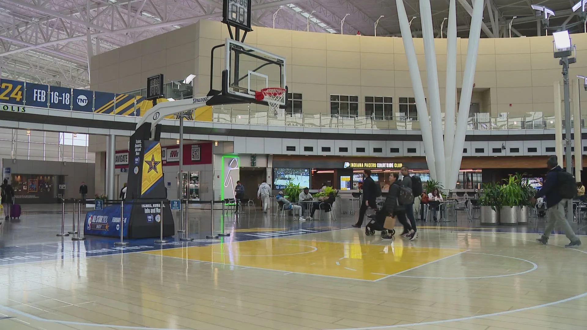wnba aéroport indianapolis