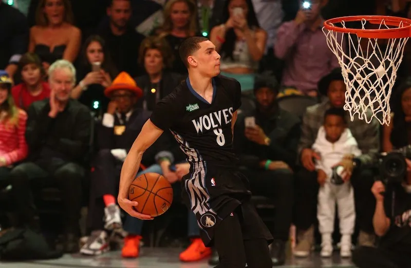 Slam Dunk Contest : tous les dunks de Zach Lavine