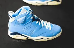 Une Air Jordan 6 PE version UNC