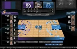 NBA Game Time Courtside : déjà une application iPad pour les stats de la NBA
