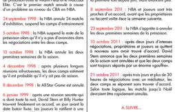 Chronologie : le lockout de 2011 encore plus mal engagé que celui de 1998 ?
