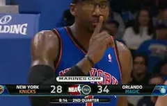 La bonne action du jour : la technique annulée d’Amare Stoudemire