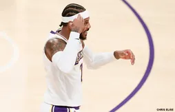 Carmelo Anthony en a encore sous le pied