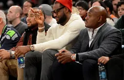 Les Knicks reçoivent la visite surprise de LeBron James