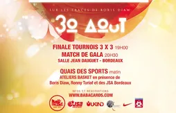 Présentation du match de charité de Boris Diaw