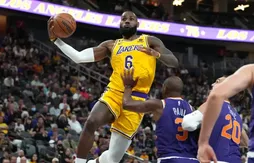 LeBron James très en jambes face aux Suns