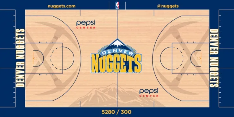 Parquet des Denver Nuggets 2015/16