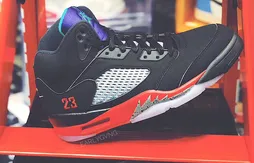 La Air Jordan 5 mélange trois coloris originaux
