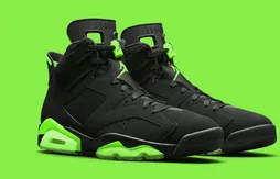 Une “Air Jordan 6” en mode kryptnonite !