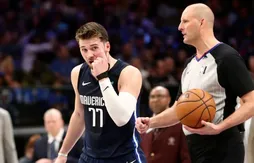 Touché au visage à plusieurs reprises, Luka Doncic en veut aux arbitres