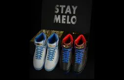Un pack contenant deux Air Jordan 2 en hommage à Carmelo Anthony